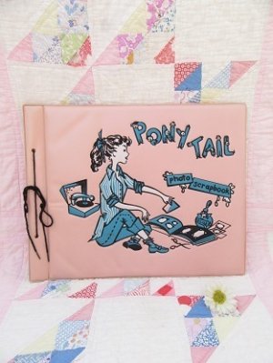 画像1: Ponytail Scrap Book Pink