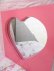 画像3: Heart Wall Mirror Pink