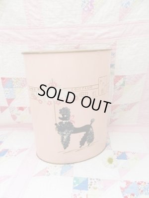 画像1: Poodle Trash can Pink 