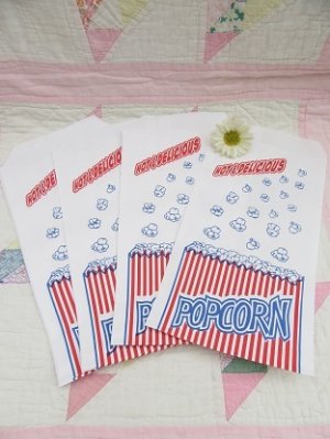 画像1: Popcorn PaperBag Set