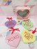 画像1: Candy Hearts Wall deco Set (1)