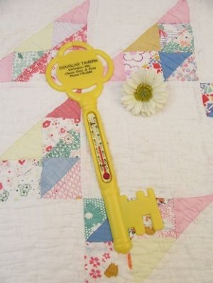 画像1: Yellow key Thermometer