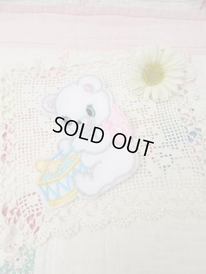 画像1: Applique Baby Bear