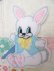 画像2: Applique Baby Bunny (2)