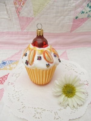 画像1: Fruit Cup cake Ornament