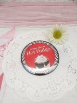 Hot Fudge Button 