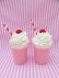 画像3: Milk Shake Plastic Cup Strawberry (3)