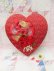 画像1: Cloth Flower Valentine Candy Box (1)