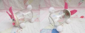 画像4: Hand Craft Bunny Jar A