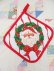 画像2: Santa & Wreath Pot Holder (2)