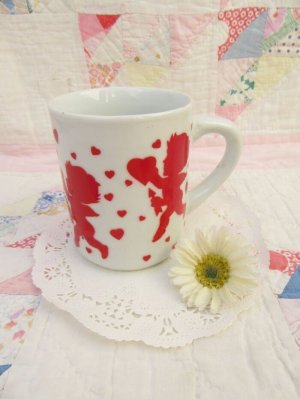 画像1: Valentine Cupid Mug A