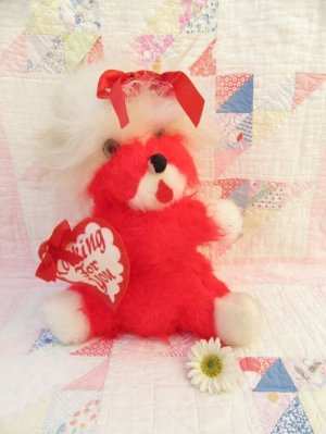 画像1: Rushton Valentine Poodle Red