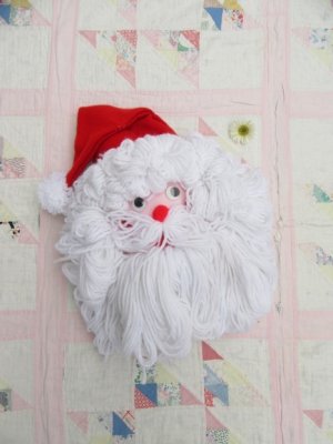 画像1: Big Santa Face Decor A