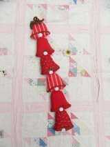 6 Cloth Bell Walldecor