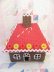 画像2: Cloth Ginger Bread House Box