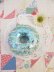 画像1: Glitter Donut Blue Ornament (1)