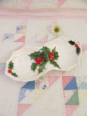 画像1: Lefton Holly Trinket Dish