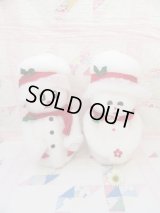 Batting Snowman Doll Pair