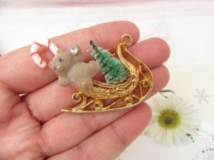 画像5: Sled Bear Brooch