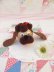 画像1: Poodle Ball Ornament Mocha (1)