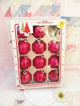 Glass Ornament Box Pink