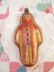 画像2: Glass Ginger Bread Ornament L