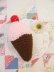 画像1: Crochet Ice Cream Ornament (1)