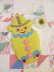 画像1: Cookie Clown Ornament Yellow (1)