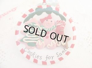 画像5: Cookie for Santa Plate Ornament