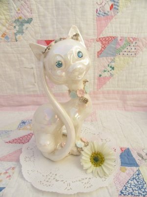 画像1: Lefton Lady Cat Figurine