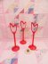 画像1: Champagne Plastic Glass ♡ (1)