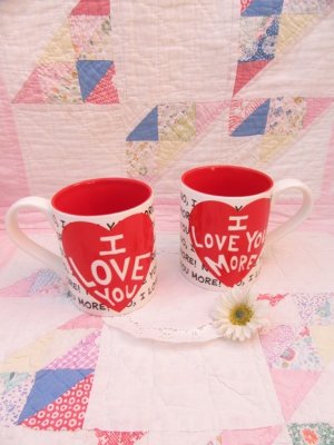画像1: I Love You Pair Mug