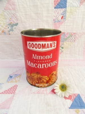 画像1: Almond Macarons Tin Can