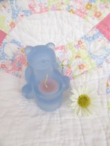 Bear Glass Candle Holder 