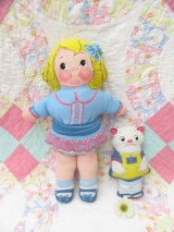 Campbell Kid’s Cloth Doll&Cat