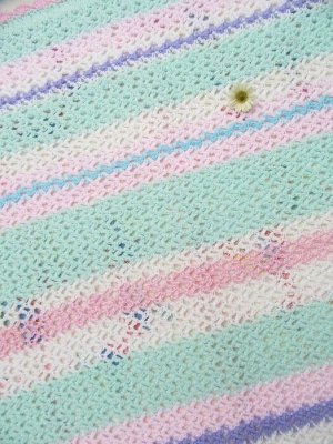 画像1: KNIT BLANKET 108