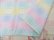 画像4: Pastel Check Cotton Blanket  (4)