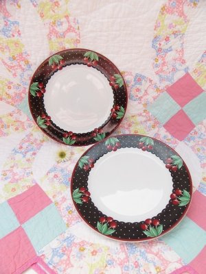 画像1: Mary Engelbreit Cherry Plate L