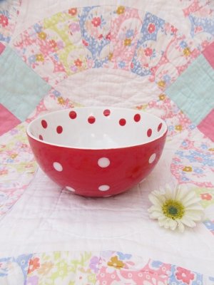 画像1: Polka Dot Bowl