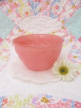 Sue Bee Honey Swirl Bowl Pink