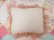 画像3: Peach Lace Mini Pillow