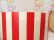 画像10: Red×White Stripe Hat Box