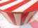 画像12: Red×White Stripe Hat Box