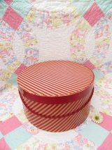 Candy Stripe Hat Box L