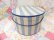 画像2: Blue×White Stripe Hat Box