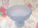 画像6: Large Compote Frosted Glass Blue