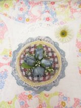 Blue Rose&Lace Potpourri Hanging