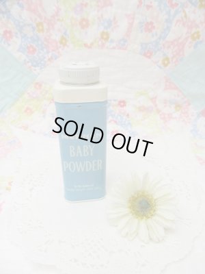 画像1: MENMEN Baby Powder Can Blue S