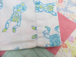 画像3: Baby Pillow Case Rattle Blue