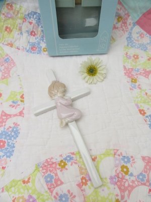 画像1: R&R Baby Girl Cross Hanging